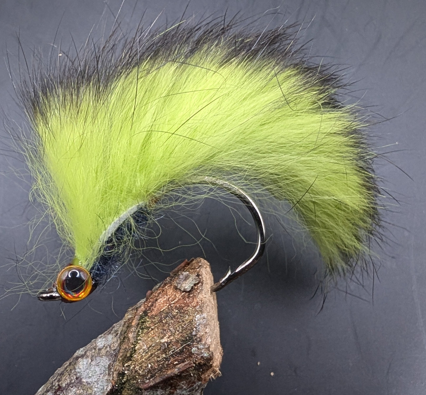 Chartreuse and black Zonker