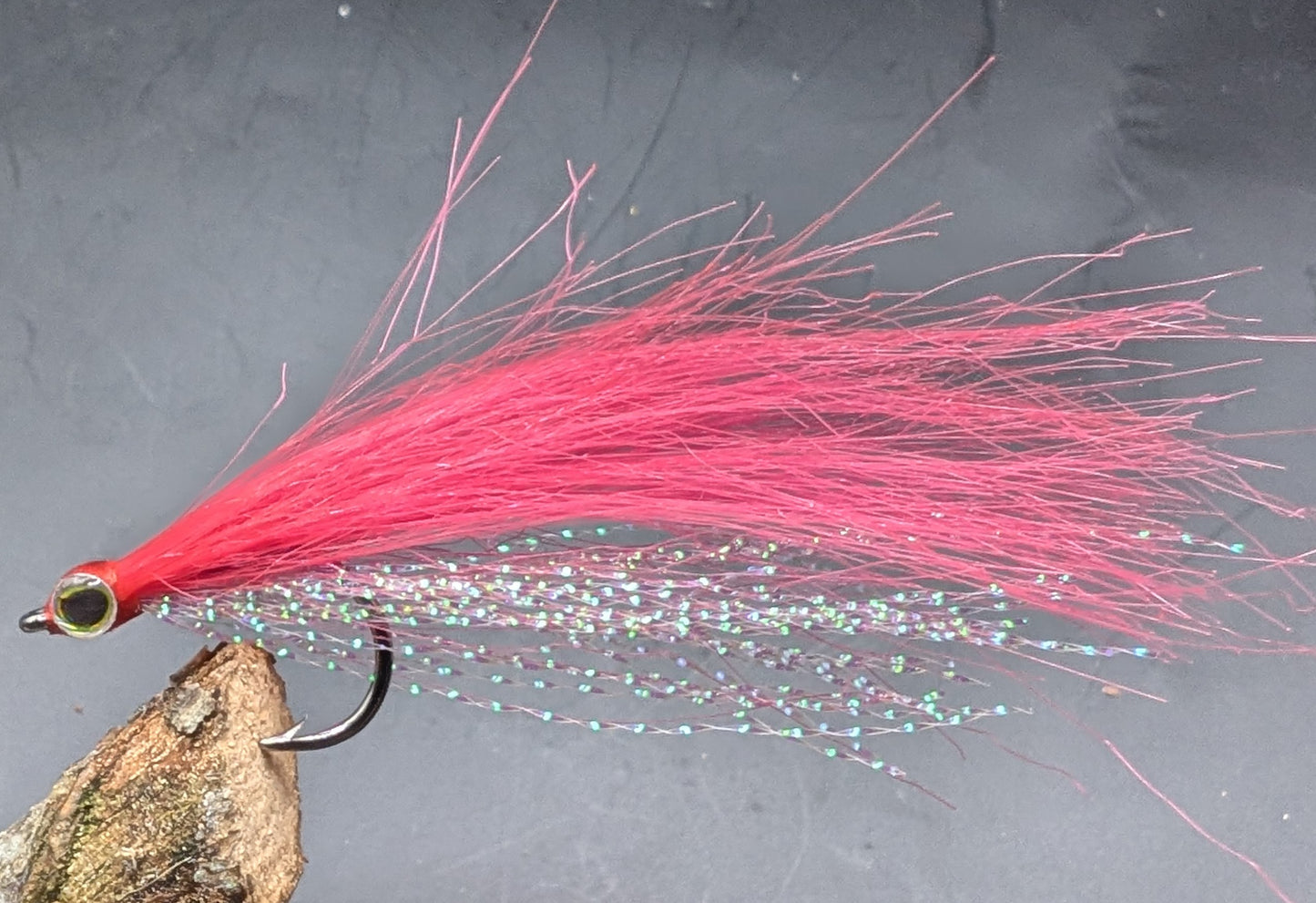 Streamer Fly in Flouro Pink