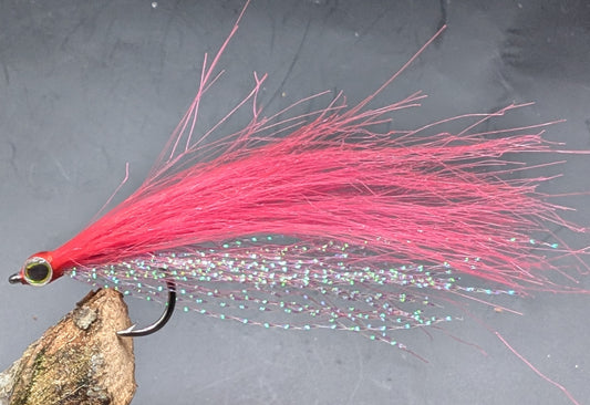 Streamer Fly in Flouro Pink